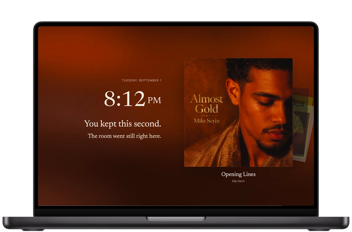 ARC Chapters on MacBook with original demonstration albums